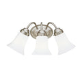 KICHLER 6123NI 3 Light Vanity Light Fixture Nickel