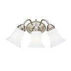 KICHLER 6123NI 3 Light Vanity Light Fixture Nickel