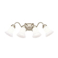KICHLER 6124NI 25" 4 Light Vanity Light Brushed Nickel