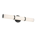 KICHLER 55188BKLED Rosh 24.25" Bath Bar Medium Led With White Glass In Black