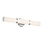 KICHLER 55188CHLED Rosh 24.25" Bath Bar Medium Led With White Glass In Chrome