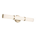 KICHLER 55188CPZLED Rosh 24.25" Bath Bar Medium Led With White Glass In Champagne Bronze