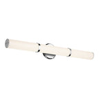 KICHLER 55189CHLED Rosh 32" Bath Bar Large Led With White Glass In Chrome