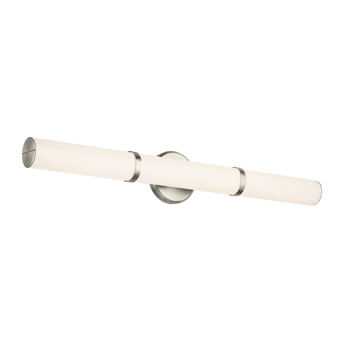 KICHLER 55189NILED Rosh 32" Bath Bar Large Led With White Glass In Brushed Nickel