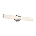 KICHLER 55192CHLED Sashi 24.25" Bath Bar Medium Led With White Glass In Chrome