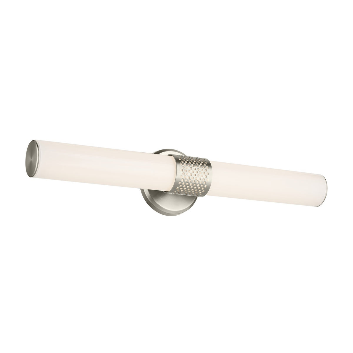 KICHLER 55192NILED Sashi 24.25" Bath Bar Medium Led With White Glass In Brushed Nickel