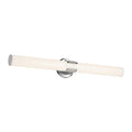 KICHLER 55193CHLED Sashi 32" Bath Bar Large Led With White Glass In Chrome