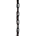 KICHLER 4902BK Accessory Square Chain, Heavy Duty, 36in - Black