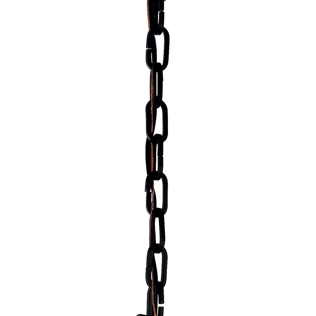 KICHLER 4902BK Accessory Square Chain, Heavy Duty, 36in - Black