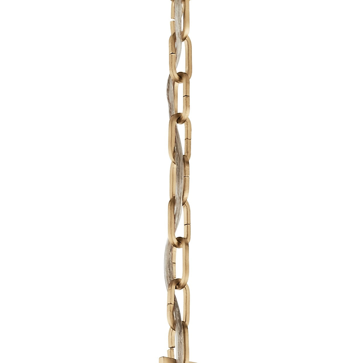 KICHLER 4902CPZ Accessory Square Chain, Heavy Duty, 36in - Champagne Bronze