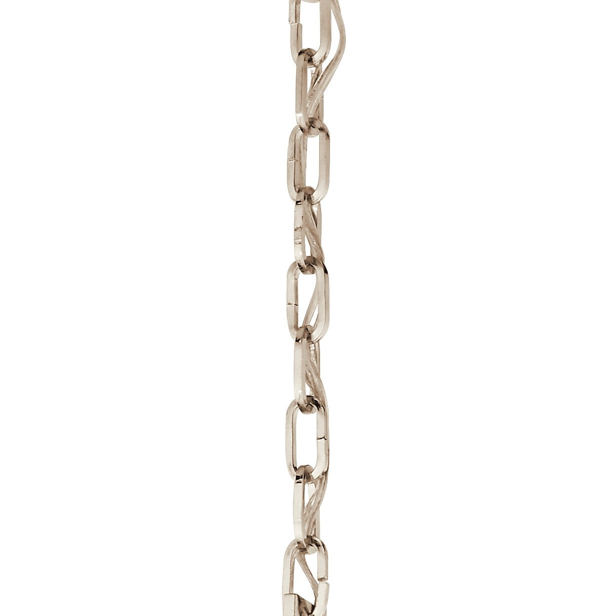 KICHLER 4902PN Accessory Square Chain, Heavy Duty, 36in - Polished Nickel