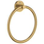 GROHE 40365GN1 Essentials 8" Towel Ring - Brushed Cool Sunrise
