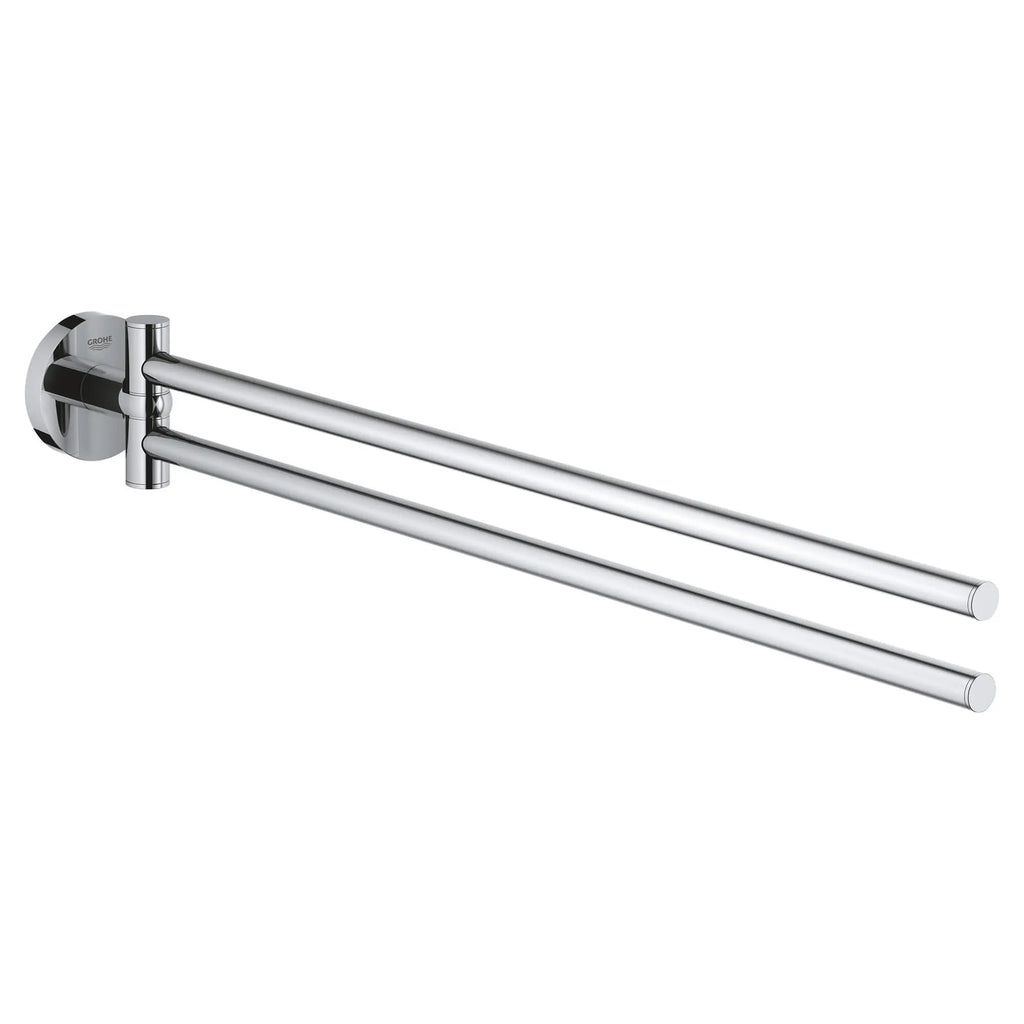 GROHE 40371001 Essentials 18" Double Towel Bar - Chrome
