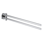 GROHE 40371001 Essentials 18" Double Towel Bar - Chrome