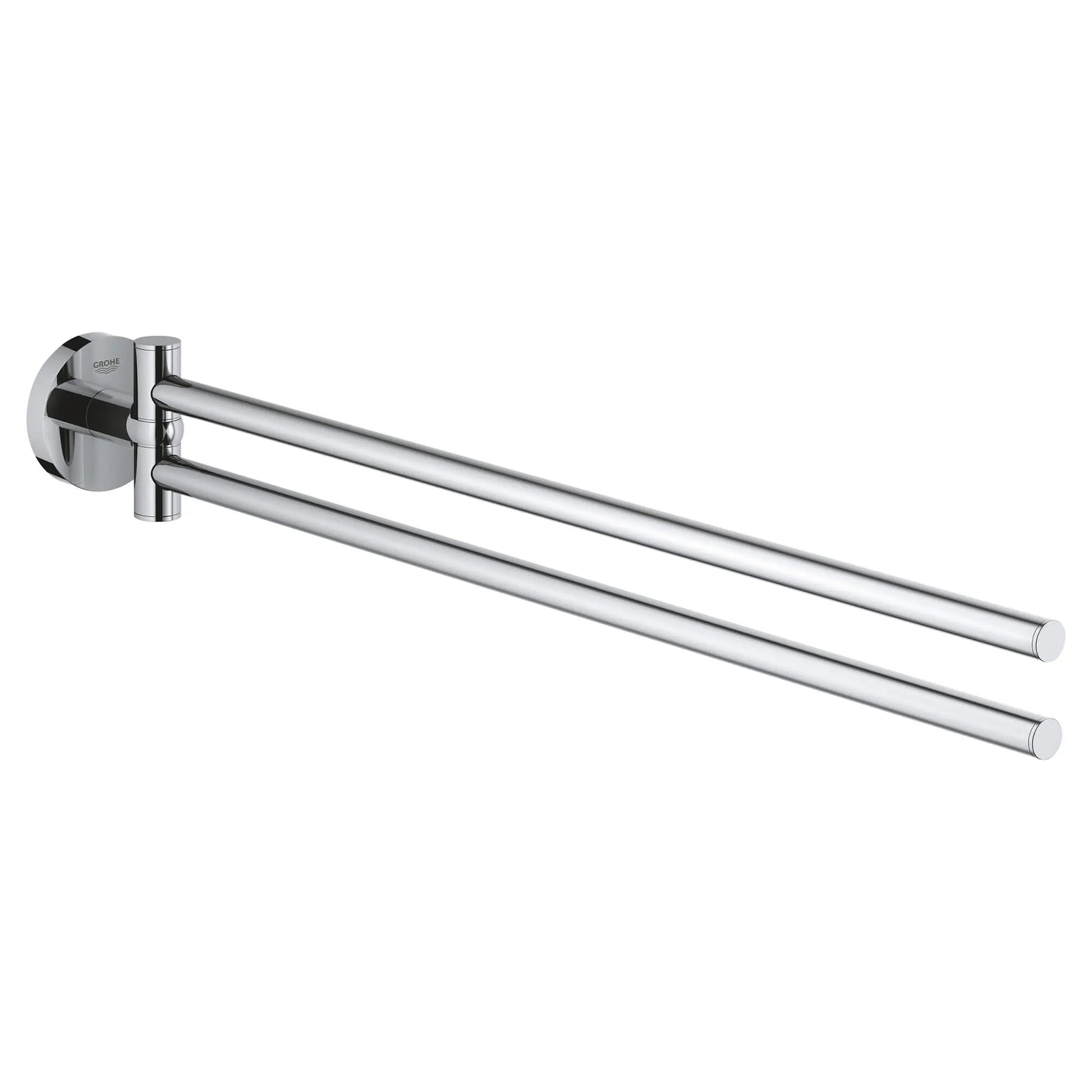 GROHE 40371001 Essentials 18" Double Towel Bar - Chrome