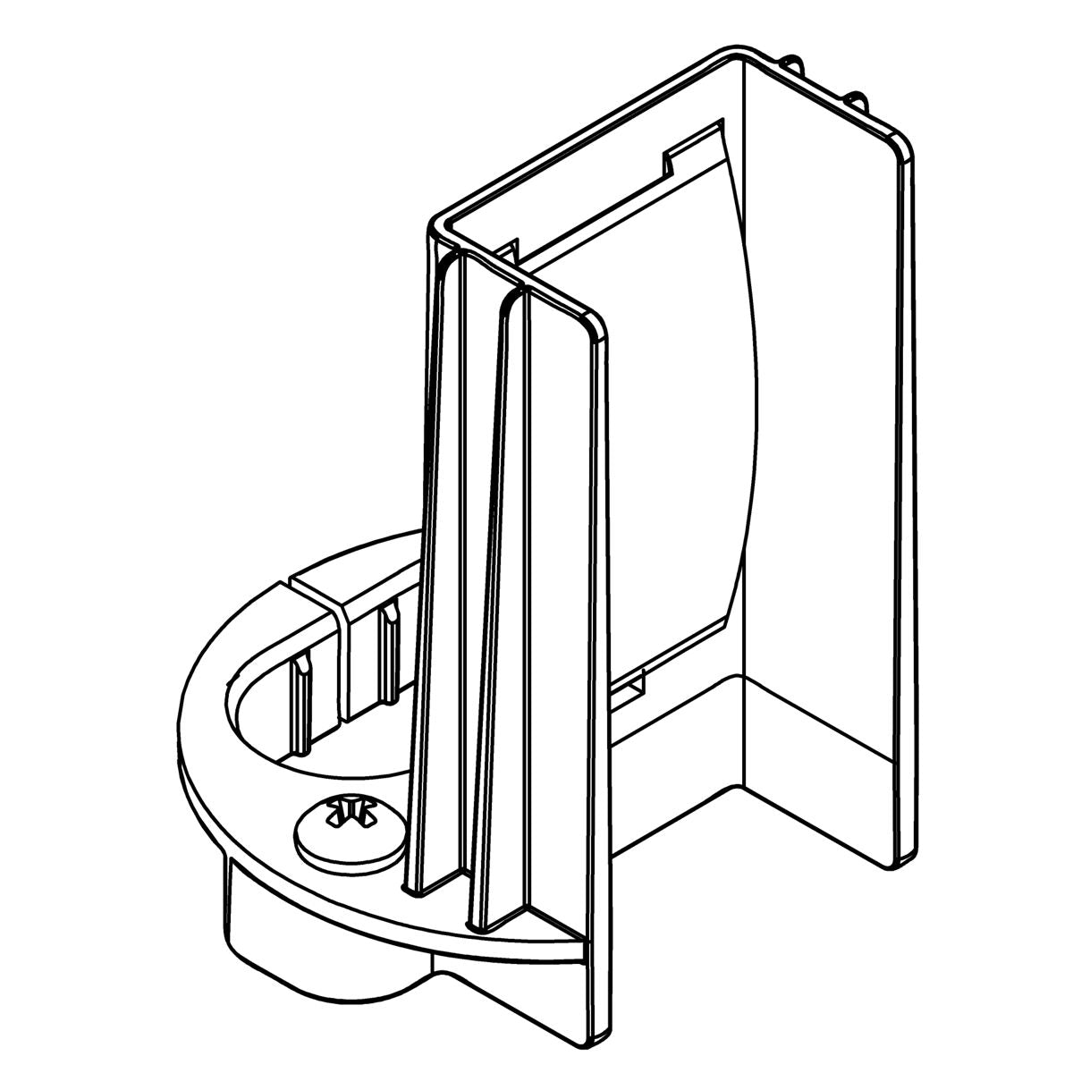 KOHLER Sernsor Bracker Service Parts Kit, K-1588218