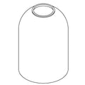 KOHLER Clear Glass Shade, K-1590495