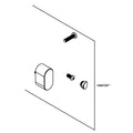 KOHLER Handshower Holder Service Kit - Matte Black, K-1594724-BL