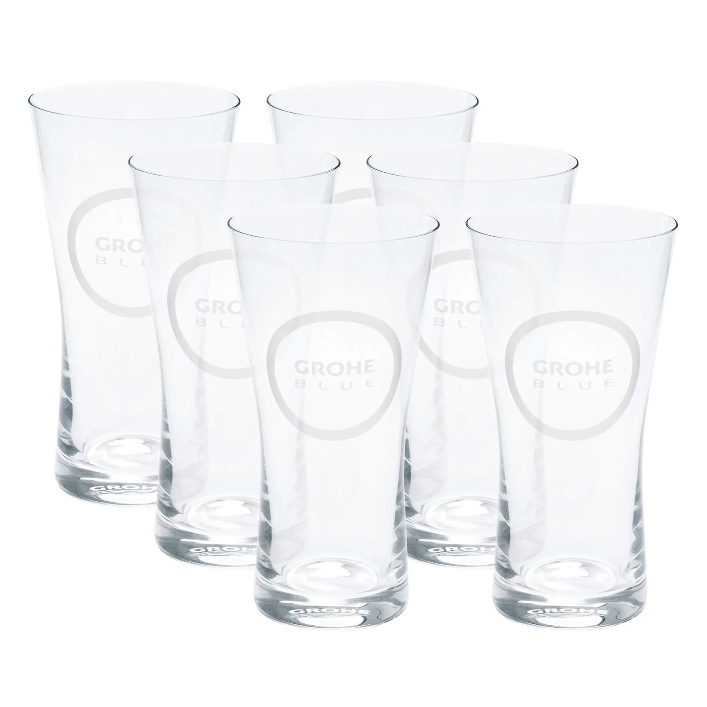 GROHE 40437000 GROHE Blue Water Glasses (6 Pieces)