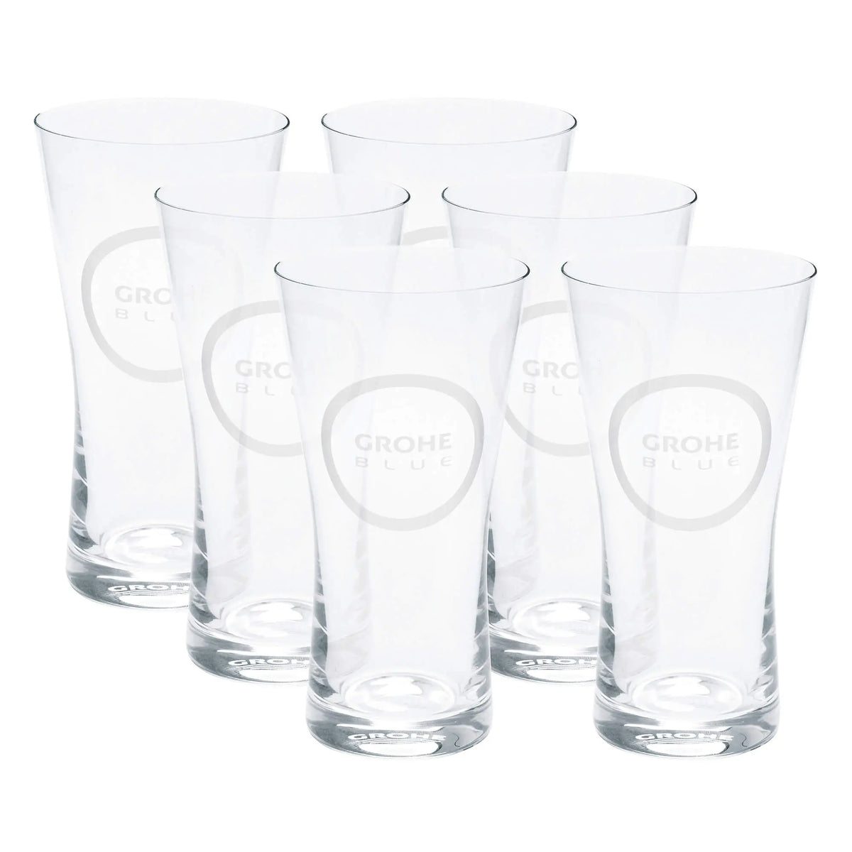 GROHE 40437000 GROHE Blue Water Glasses (6 Pieces)