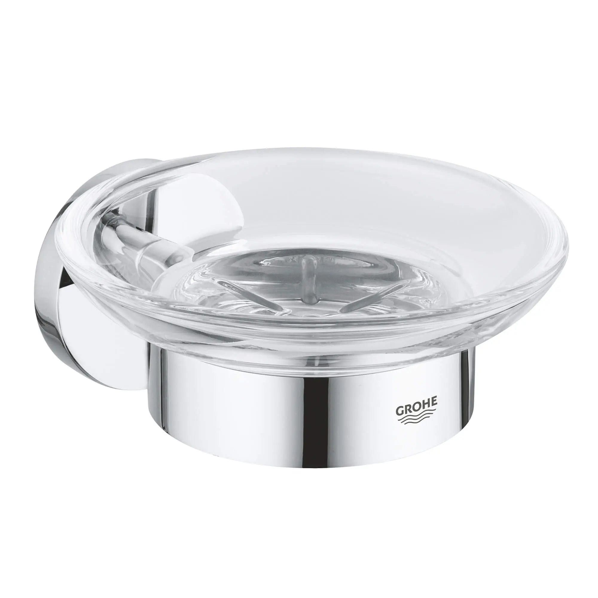 GROHE 40444001 Essentials Soap Dish with Holder - Chrome