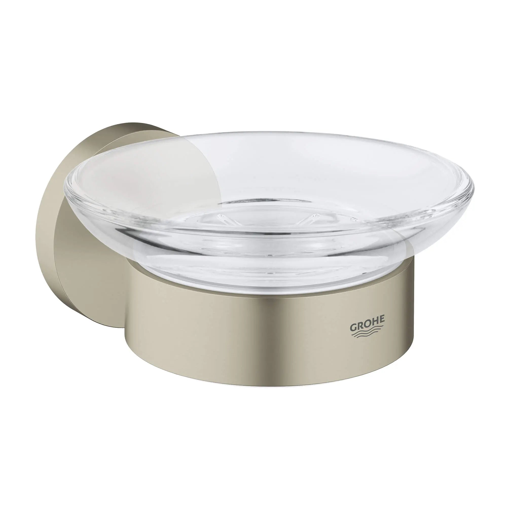 GROHE 40444EN1 Essentials Soap Dish with Holder - Brushed Nickel