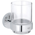 GROHE 40447001 Essentials Glass with Holder - Chrome