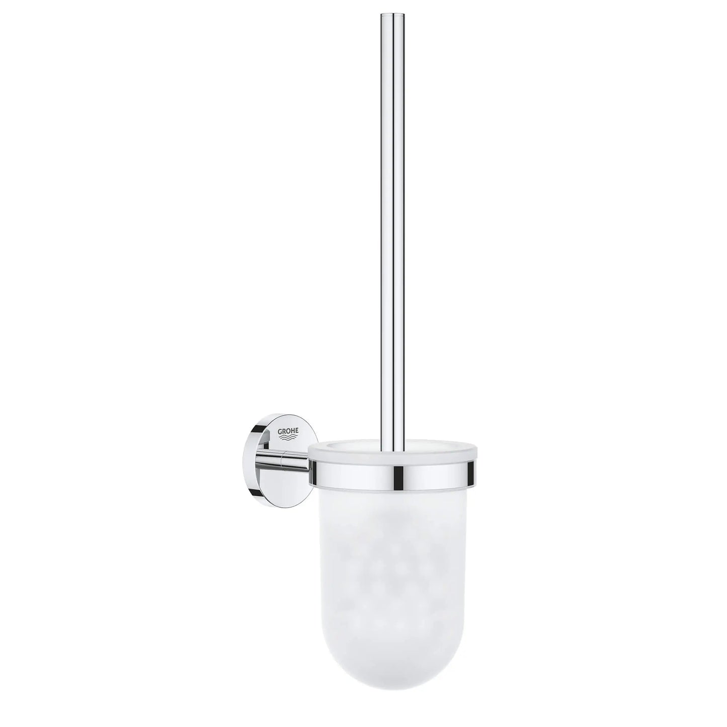 GROHE Baucosmopolitan Toilet Brush Set - Chrome, 40463001