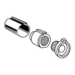 MOEN 15972 Traditional Adjustable Temperature Limit Stop For Posi-Temp - Polished Brass