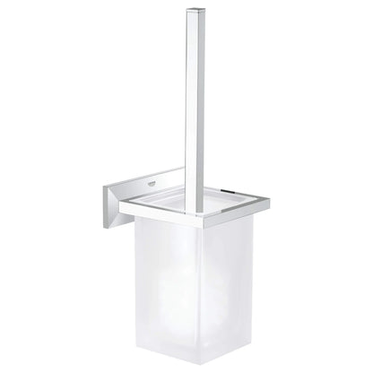 GROHE 40500000 Allure Brilliant Toilet Brush Set - Chrome