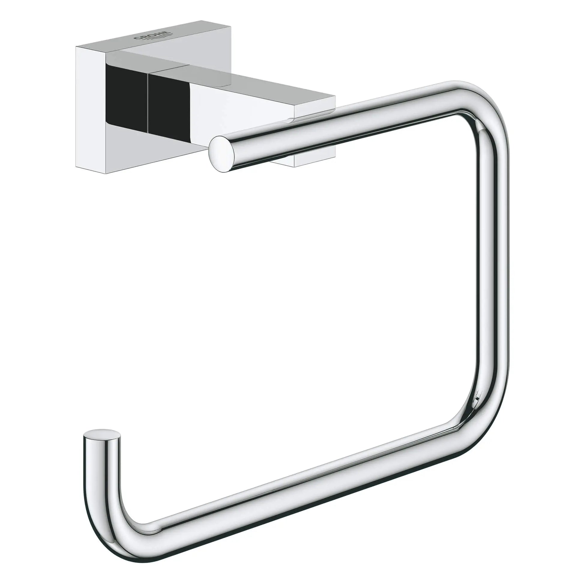 GROHE 40507001 Essentials Cube Paper Holder - Chrome