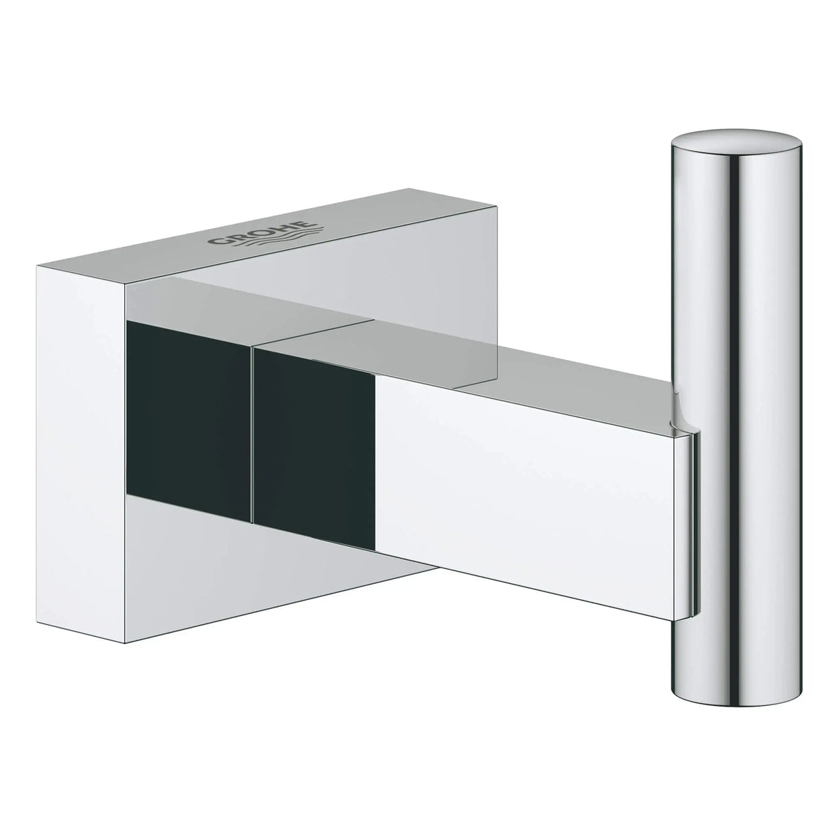 GROHE 40511001 Essentials Cube Robe Hook - Chrome