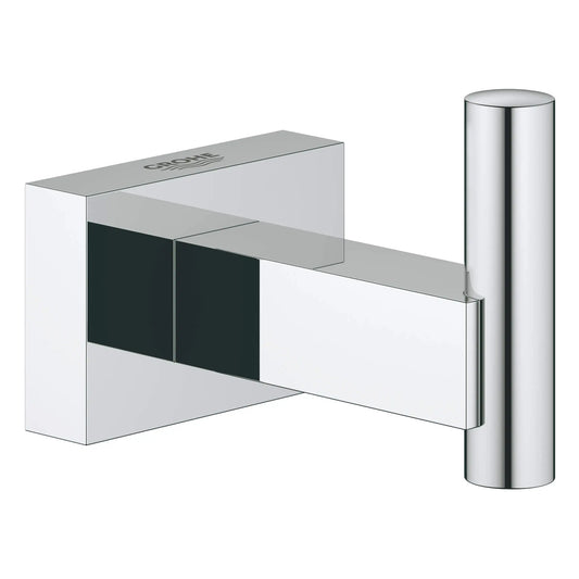 GROHE Essentials Cube Robe Hook - Chrome, 40511001