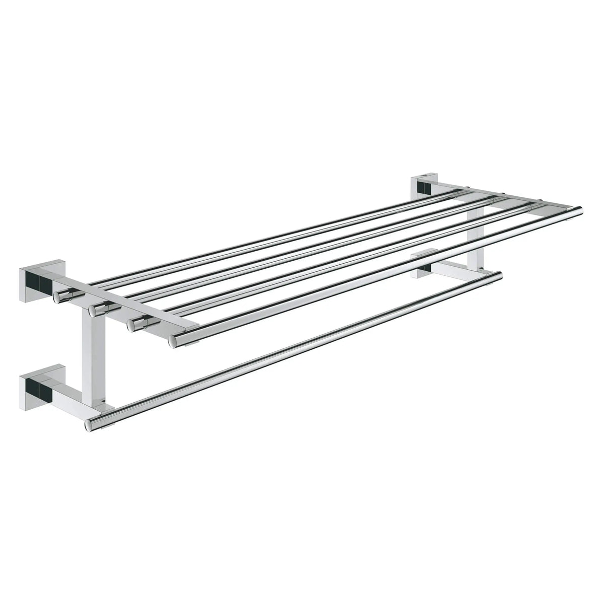 GROHE 40512001 Essentials Cube 23 5/8" Multi-Towel Rack - Chrome