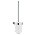 GROHE 40513001 Essentials Cube Toilet Brush Set - Chrome