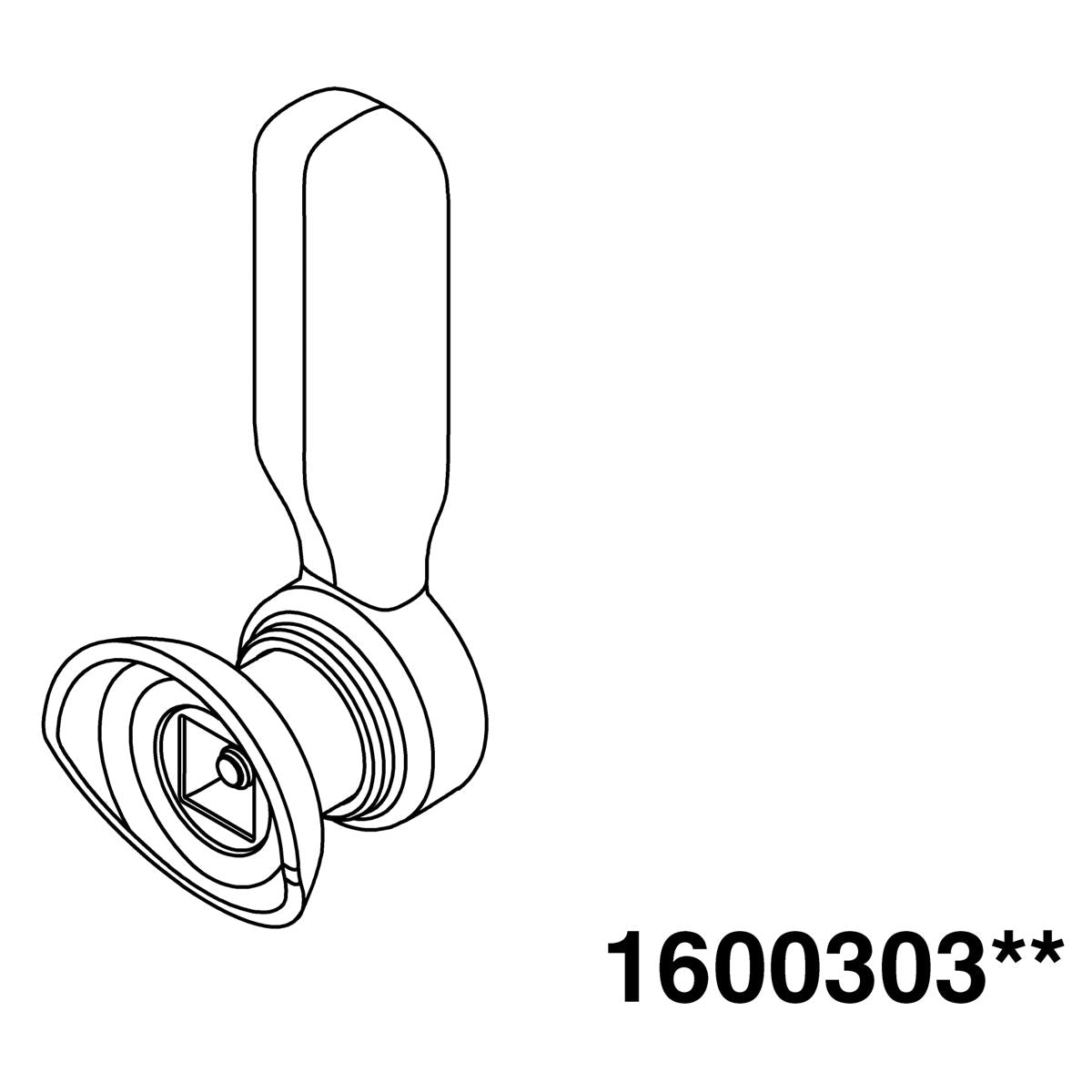 KOHLER Handle Service Kit - Polished Chrome, K-1600303-CP