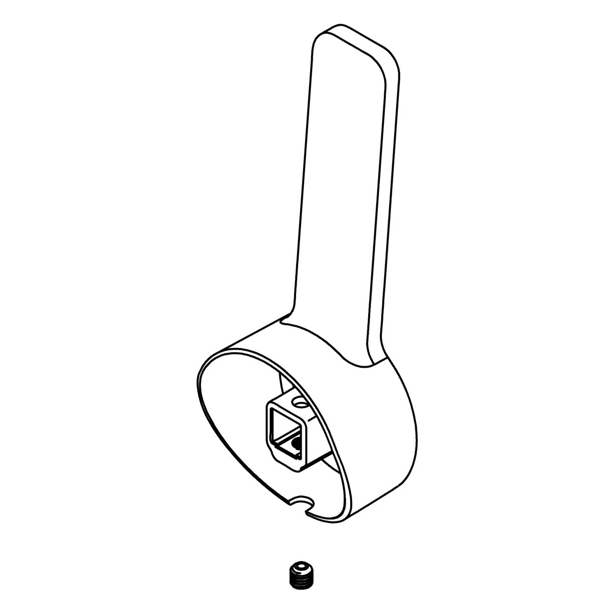 KOHLER Handle Kit - Vibrant Brushed Moderne Brass, K-1602191-2MB