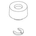 KOHLER Connector Kit - Vibrant Brushed Moderne Brass, K-1602197-2MB