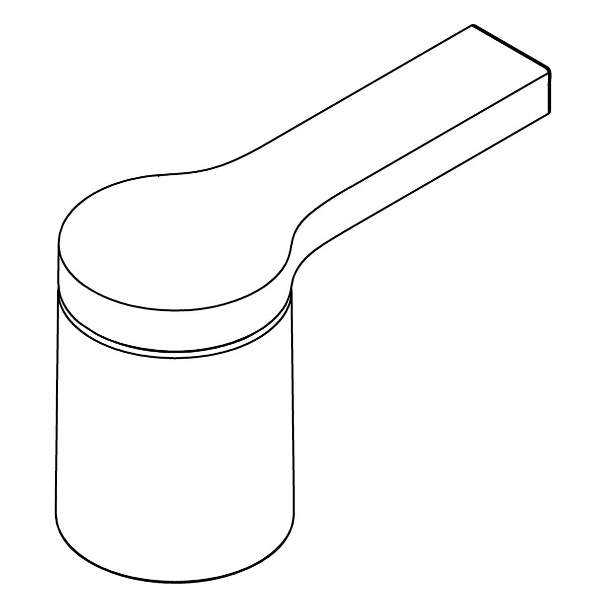 KOHLER Handle Assembly - Matte Black, K-1602911-BL