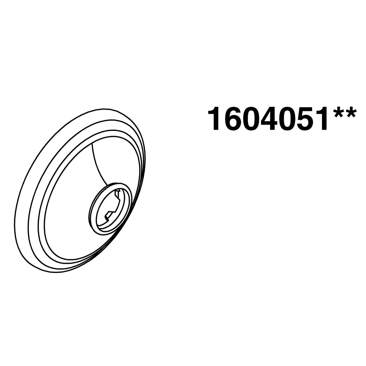 KOHLER Flange Service Kit - Vibrant Brushed Moderne Brass, K-1604051-2MB