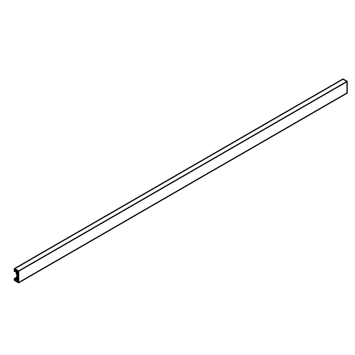 KOHLER Shower Door Header 54" - Matte Black, K-1604271-03-BL
