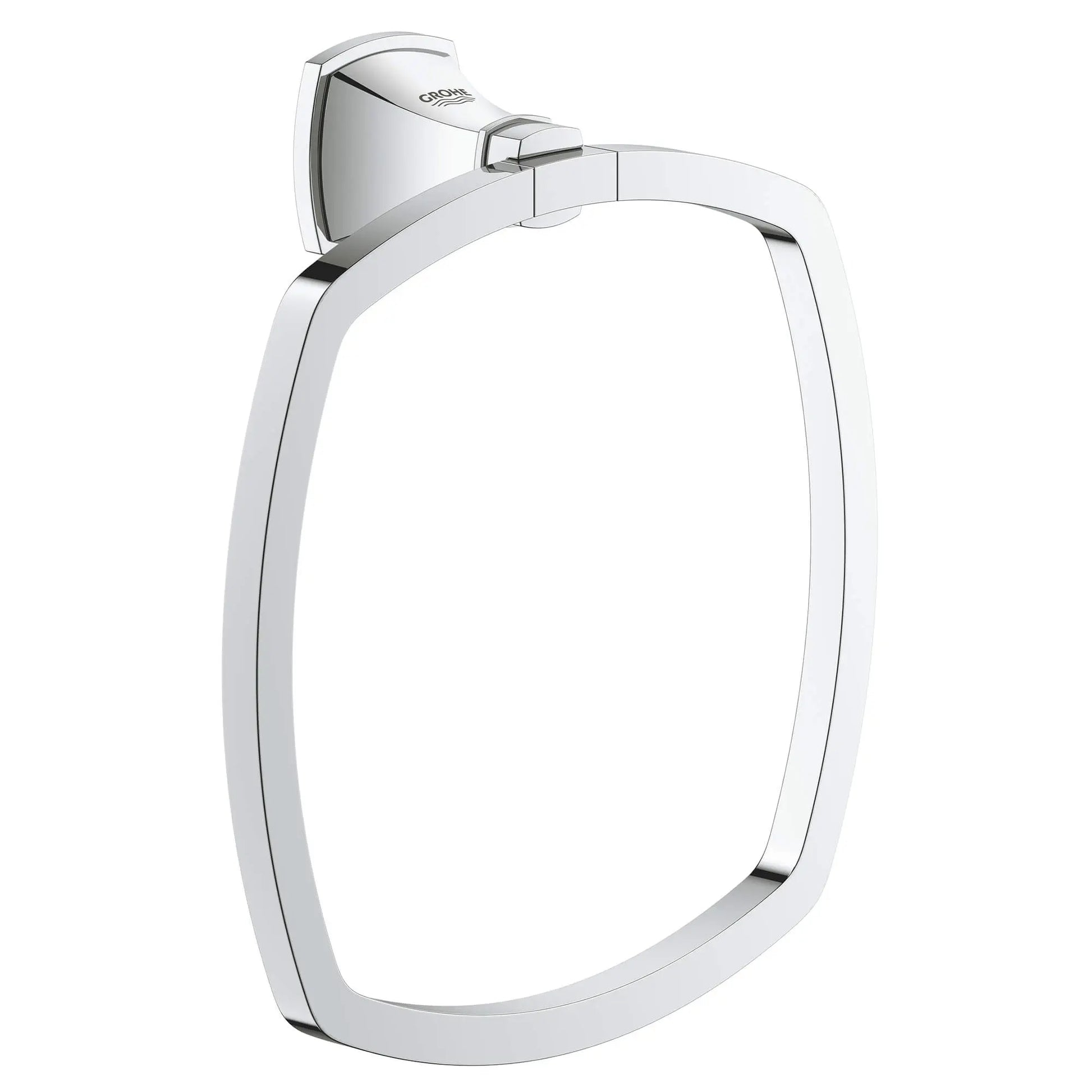 GROHE 40630000 Grandera 8" Towel Ring - Chrome