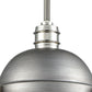 ELK SHOWROOM 16107/1 Riley 10'' Wide 1-Light Mini Pendant - Weathered Zinc