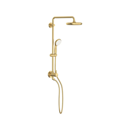 GROHE 26123GN1 Tempesta 210 Shower System, 1.75 gpm - Brushed Cool Sunrise