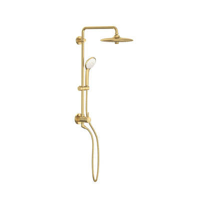 GROHE 27867GN1 Tempesta 260 Shower System - Brushed Cool Sunrise