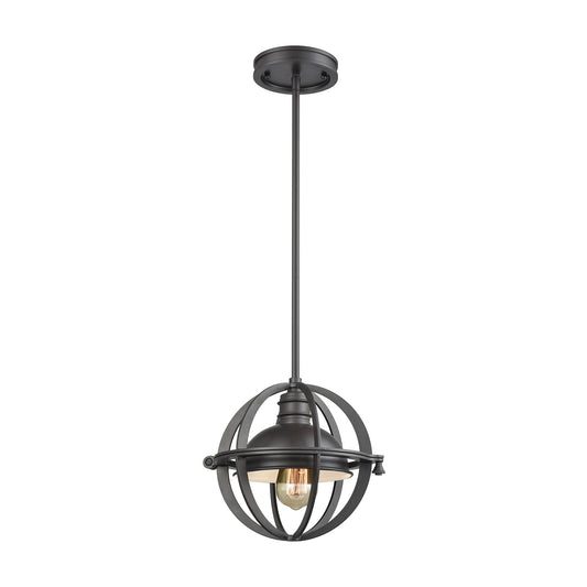 ELK SHOWROOM 16162/1 Aubridge 10'' Wide 1-Light Mini Pendant - Oil Rubbed Bronze