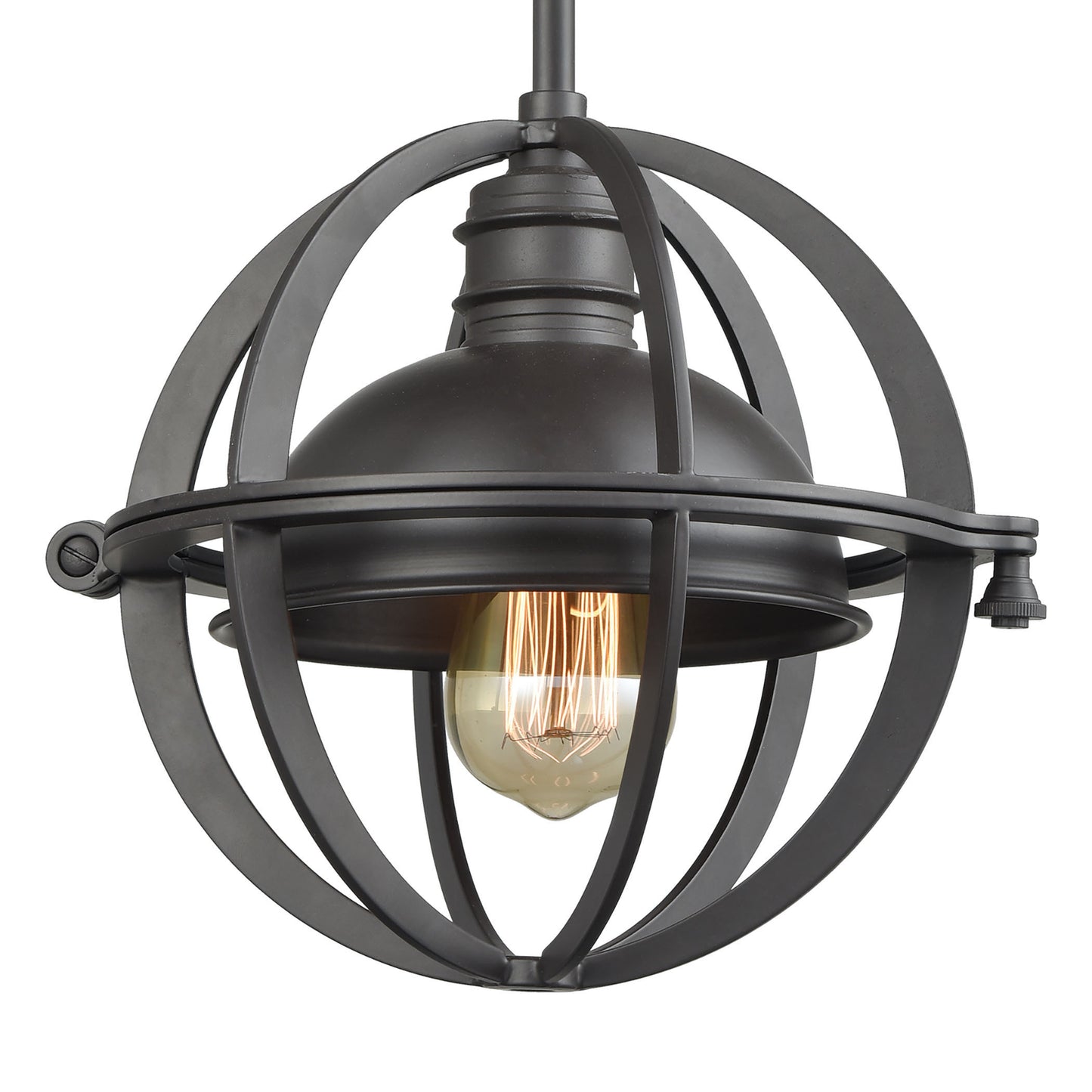 ELK SHOWROOM 16162/1 Aubridge 10'' Wide 1-Light Mini Pendant - Oil Rubbed Bronze