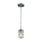 ELK SHOWROOM 16170/1 Synchronis 5'' Wide 1-Light Mini Pendant - Weathered Zinc