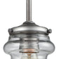 ELK SHOWROOM 16170/1 Synchronis 5'' Wide 1-Light Mini Pendant - Weathered Zinc