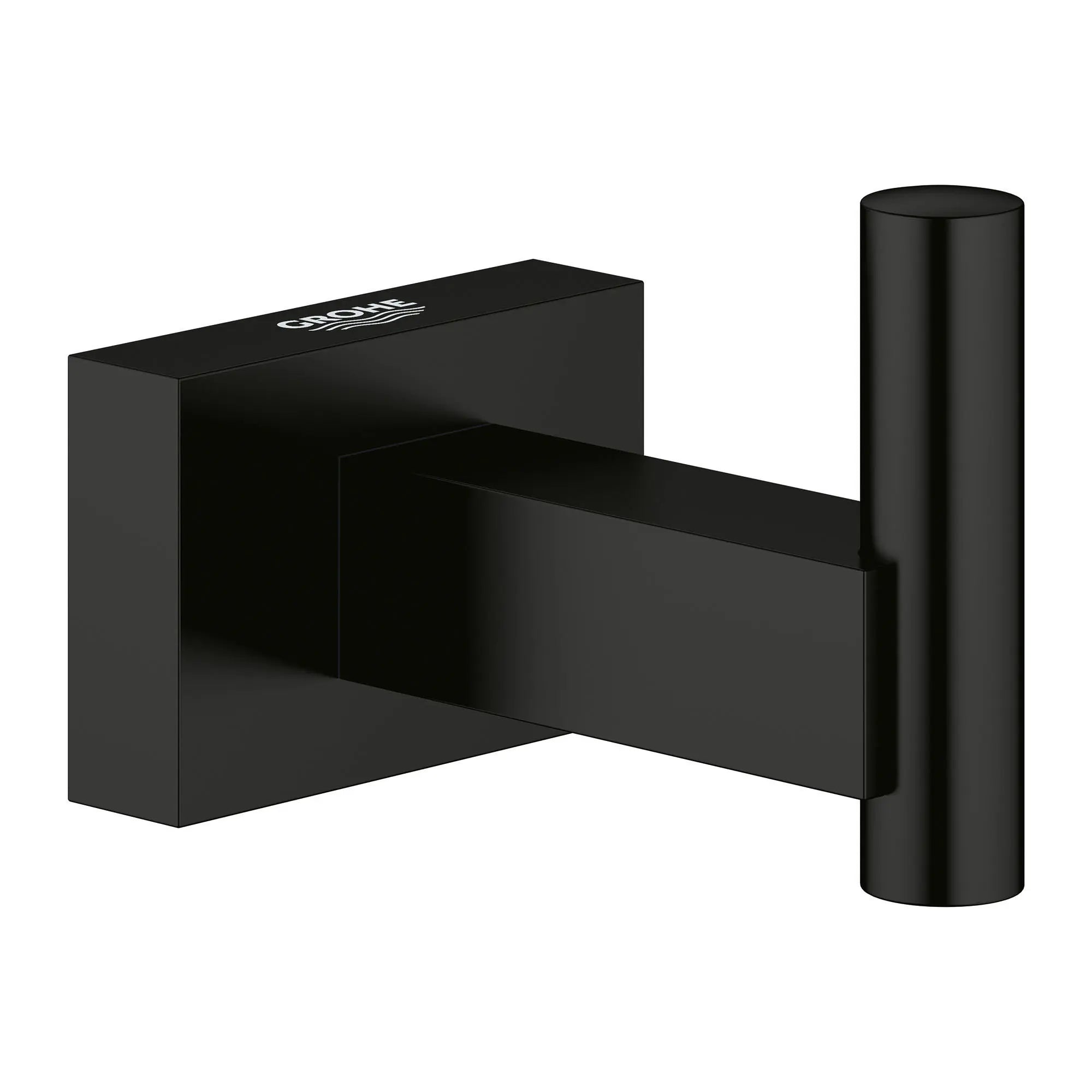 GROHE 405112431 Essentials Cube Robe Hook - Matte Black